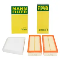 MANN Filter-Set 2-tlg f&uuml;r MERCEDES W203 S203 CL203 C209 A209 M112 M113 M272 M273