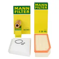 MANN Filter-Set 3-tlg f&uuml;r MERCEDES W203 S203 CL203 C200-270CDI 270CDI OM611 OM612 OM646