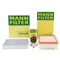 MANN Filter-Set 3-tlg f&uuml;r VW Golf 7 Passat B8 Tiguan Touran AUDI A3 8V Q2 GA 1.6/2.0 TDI