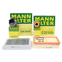MANN Filter-Set 4-tlg f&uuml;r MERCEDES W176 W246 W242 C117 X117 X156 180-220 CDI/d OM651