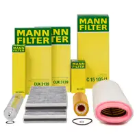 MANN Filter-Set 4-tlg f&uuml;r BMW 5er E60 E61 520d 150/163 PS M47