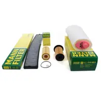 MANN Filter-Set 4-tlg f&uuml;r BMW 3er E46 318d 115/116 PS 320d 129/136 PS M47 bis 03.2003