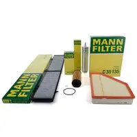 MANN Filter-Set 4-tlg f&uuml;r BMW 3er E90 E91 E92 E93 316d 318d 320d N47