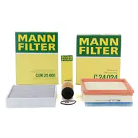 MANN Filter-Set 3-tlg f&uuml;r BMW 1er F20 F21 2er F22 F23 3er F30 F31 F34 4er F32 F22 36 N47