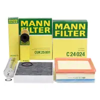 MANN Filter-Set 4-tlg f&uuml;r BMW 1er F20 F21 2er F22 F23 3er F30 F31 F34 4er F32 F33 F36 N47