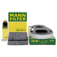 MANN Filter-Set 3-tlg f&uuml;r BMW 5er F10 F11 F07 518d 520d 525d 136-258 PS N47 B47