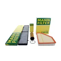 MANN Filter-Set 3-tlg f&uuml;r BMW 1er E81-E88 116-123d 3er E90-93 316-320d X1 E84 N47