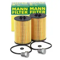 2x MANN HU7020z &Ouml;lfilter + Schraube f&uuml;r VW Golf 6 7 Passat B8 T6 A3 A4 A5 A6 1.6/2.0 TDI