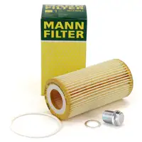MANN HU719/8x &Ouml;lfilter + Schraube f&uuml;r FORD Focus 2 ST / RS Kuga 1 Mondeo 4 S-Max WA6 2.5