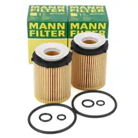 2x MANN HU711/6z &Ouml;lfilter f&uuml;r MERCEDES W205 W212 Vito W447 C118 W176 M260 M270 M274 M264