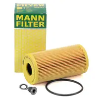MANN HU618x &Ouml;lfilter + Schraube f&uuml;r MERCEDES W205 S205 OM626 NISSAN X-Trail 3 T32 1.6 dCi