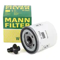 MANN W7054 &Ouml;lfilter + Schraube f&uuml;r FORD Focus 4 Galaxy Kuga 3 Mondeo 5 S-Max 2.0 EcoBlue