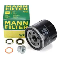 MANN W66 &Ouml;lfilter + Schraube f&uuml;r RENAULT Clio 2 3 4 Modus Twingo 1 2 DACIA Logan 2 1.2