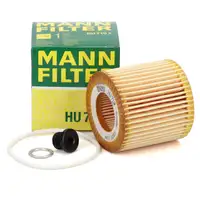 MANN HU710x &Ouml;lfilter + Schraube f&uuml;r VW Polo 4 5 Ibiza 3 Fabia 1 2 Rapid Roomster 1.2