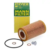 MANN HU718/1z &Ouml;lfilter + Schraube f&uuml;r BMW 3er E46 318d 320d 5er E39 520d M47 bis 03.2003