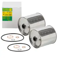 2x MANN PF925x Oil Filter for MERCEDES /8 W115 Tailfin W110 Henschel PORSCHE 356 912