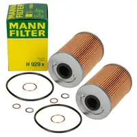 2x MANN H929x &Ouml;lfilter f&uuml;r MERCEDES /8 W114 W111 W112 W123 W116 W126 M110 M116 0001800609