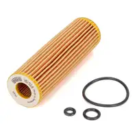 MANN Filter Set + 6L ORIGINAL 5W30 Engine Oil for Mercedes W211, S211, E200 Compressor / NGT M271