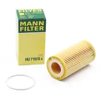 MANN HU719/8x &Ouml;lfilter f&uuml;r FORD Focus 2 Mk2 2.5 ST/RS Kuga 1 Mondeo 4 S-Max 1 2.5