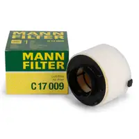 MANN C17009 Motorluftfilter Luftfilter f&uuml;r AUDI A4 B8 A5 8T Q5 8RB 2.0 TDI 8K0133843L