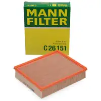 MANN C26151 Luftfilter f&uuml;r BMW 5er E34 E39 7er E32 8er E31 X5 E53 M60/62 13721736675