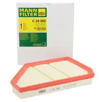 MANN C28092 Luftfilter Zylin. 5-8 f&uuml;r BMW X5M F95 X6M F96 X7 G07 XM G09 S63 13718091496