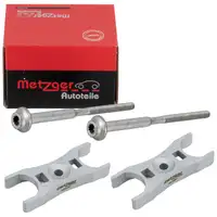 2x METZGER Halter + Dehnschraube Einspritzd&uuml;se f&uuml;r VW Golf 7 Passat B8 Tiguan 1.6/2.0 TDI