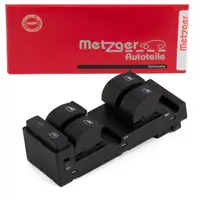 METZGER Schalter Fensterheber fahrerseitig f&uuml;r AUDI A3 8P Sportback A6 C6 vorne 4B0959851B