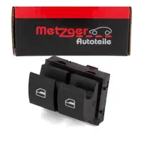 METZGER Schalter Fensterheber f&uuml;r VW Golf 5 6 Passat B6 SEAT Leon 2 Ibiza 4 vorne links