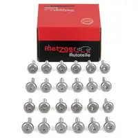 24x METZGER Screw for Automatic Transmission Oil Pan, M6x1x28.5 mm, for BMW GA6HP GA8HP 24115B44CF5