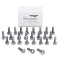 27x METZGER 8029028 Schraube &Ouml;lwanne-Automatikgetriebe M6x1 f&uuml;r VW Passat B5 AUDI Superb