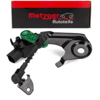 METZGER 0901252 Sensor Leuchtweitenregulierung f&uuml;r AUDI A6 C7 A8 D4 8R Macan hinten rechts