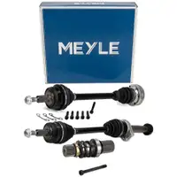 2x MEYLE Antriebswelle + Steckwelle f&uuml;r VW Multivan Transporter T5 2.0 TDI 5-Gang vorne