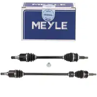 2x MEYLE Antriebswelle f&uuml;r OPEL Agila B SUZUKI Splash EX 1.0 1.2 mit Schaltgetriebe vorne