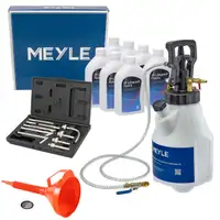 MEYLE 12,5L Druckluft Einf&uuml;llger&auml;t + Trichter + 7L ZF LifeGuard FLUID 6 Getriebe&ouml;l