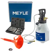 MEYLE 12,5L Getriebe&ouml;l Einf&uuml;llger&auml;t Druckluft &Ouml;leinf&uuml;llger&auml;t &Ouml;l Bef&uuml;llger&auml;t + Trichter