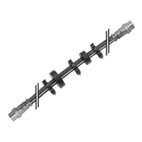 2x MEYLE Bremsschlauch Bremsleitung f&uuml;r VW Transporter T4 PR-2E3 05.1997-04.1999 vorne