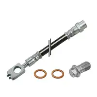 MEYLE 1006110076/S Bremsschlauch f&uuml;r VW Passat B5 B5.5 AUDI A6 C5 hinten 4B0611775C