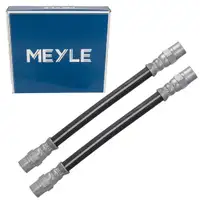 2x MEYLE 1006110002 Bremsschlauch f&uuml;r VW Golf 1 2 Jetta 1 2 PB2 B3/B4 T4 hinten 171611775