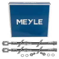 2x MEYLE 1005250051/S Bremsschlauch f&uuml;r VW Tiguan 5N_ AUDI Q3 RSQ3 8U vorne 5N0611701A