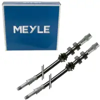 2x MEYLE 1006110017 Bremsschlauch f&uuml;r VW Golf 3 Caddy 2 Corrado Vento 2 vorne 1H0611701F