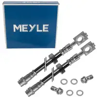 2x MEYLE 1006110053/S Bremsschlauch f&uuml;r VW Golf 4 Bora 8L1 Leon Toledo 1M Octavia 1 vorne