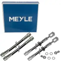 4x MEYLE Bremsschlauch f&uuml;r VW Polo 3 6N2 10.1999-09.001 Lupo SEAT Arosa vorne + hinten