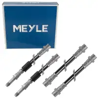 4x MEYLE Bremsschlauch f&uuml;r BMW 1er E81 E82 E87 E88 3er E90 E91 E92 E93 X1 E84 hinten