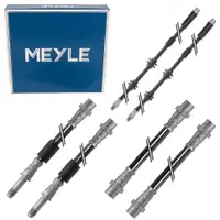 6x MEYLE Bremsschlauch Bremsleitung f&uuml;r BMW 1er E81/82/87/88 E90/91/92/93 vorne + hinten