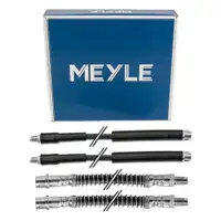 4x MEYLE Bremsschlauch f&uuml;r MERCEDES E-Klasse W211 S211 CLS C219 bis 10.2010 vorne + hinten
