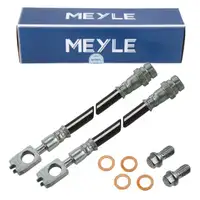2x MEYLE Bremsschlauch f&uuml;r VW Golf 6 Touran A1 8X A3 8P Superb 2 hinten innen 1K0611775D