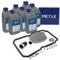 MEYLE Getriebefilter Satz + 7L Getriebe&ouml;l f&uuml;r MERCEDES W202 W203 W204 W210 W211 W212 722.6