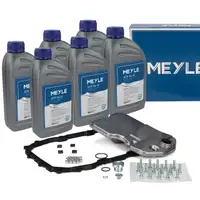 MEYLE Getriebefilter Satz 6-Gang + 6L Getriebe&ouml;l f&uuml;r AUDI Q7 PORSCHE Cayenne VW Touareg
