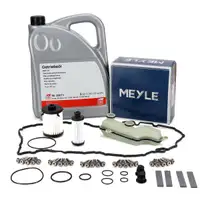 MEYLE Getriebefilter Satz + 5L febi Getriebe&ouml;l f&uuml;r AUDI A4 B9 A5 A6 A7 Q5 7-Gang DL382